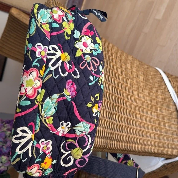 Vera Bradley Ribbons Sling Tennis Backpack - Picture 9 of 9